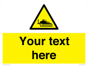 Custom warning grounding cruiser on lock cill